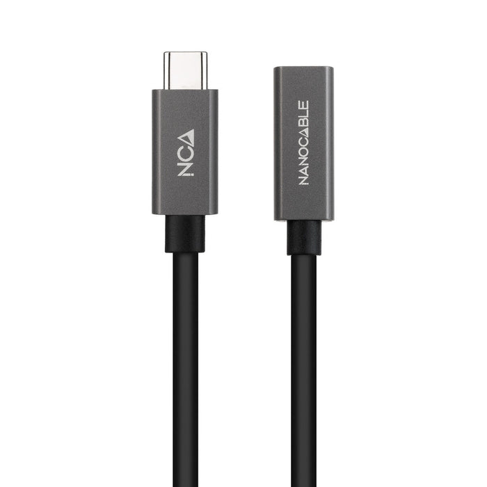 Cablu USB-C NANOCABLE 10.01.4401 Negru 1 m