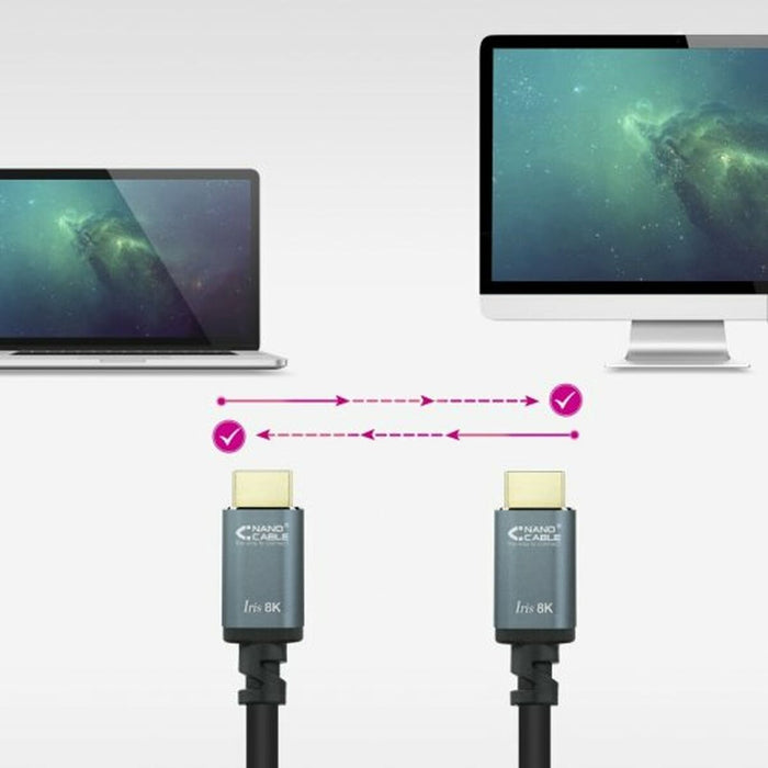 Cablu HDMI NANOCABLE 10.15.8010 10 m Negru