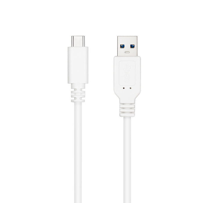 Cablu USB-C NANOCABLE 10.01.4001-L150-W Alb 1,5 m (1 Unități)