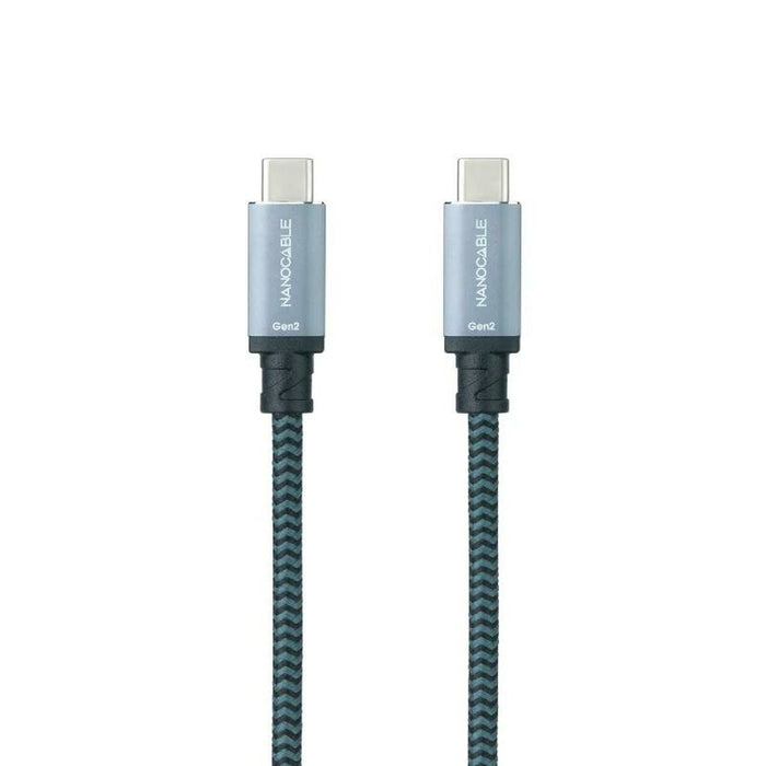 Cablu USB-C NANOCABLE 10.01.4103-COMB 3 m Negru/Gri