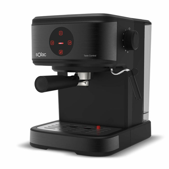 Cafetieră Express cu Braț Solac CE4498 20 bar 850 W Negru Argintiu 1,5 L