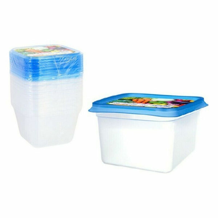 Set de 9 Cutii pentru Prânz Privilege 49792 550 ml 12 x 12 x 7,5 cm (24 Unități)