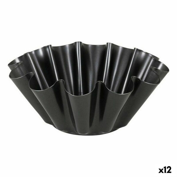 Formă pentru cremă de zahăr ars Quttin 52300 (Ø 23 cm) 23 x 9 cm 0,5 mm (12 Unități)