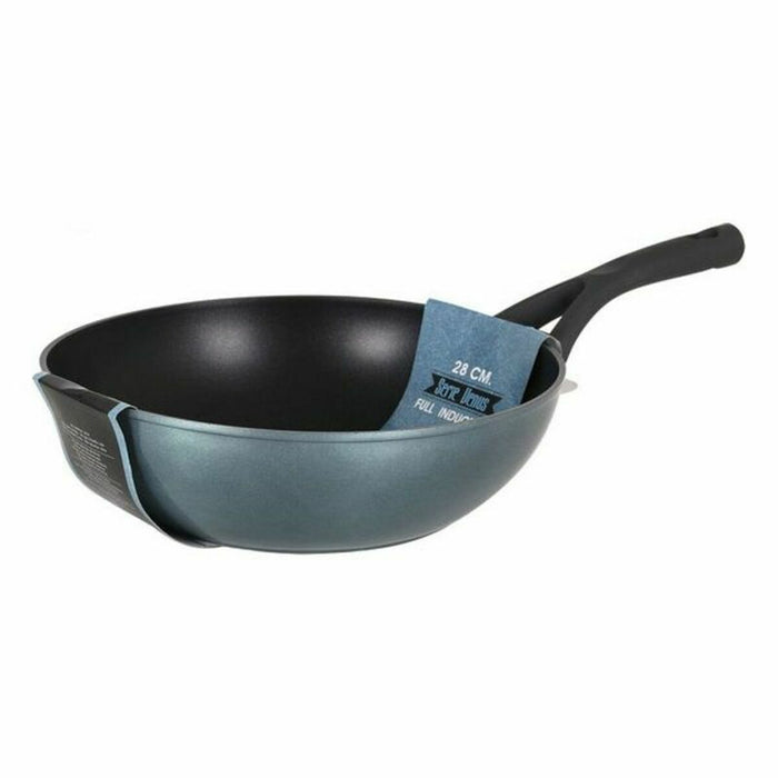 Tigaie Wok Quttin VEN8433774685081 (Ø 28 cm) Aluminiu Aluminiu forjat