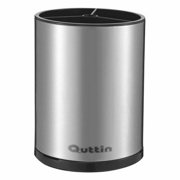 Suport pentru ustensile de bucătărie Quttin 137518 Rotativ Argintiu 16 x 20 cm (6 Unități)