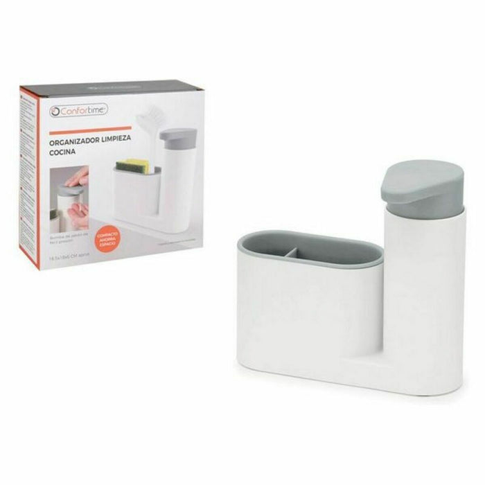 Organizator Confortime Săpunieră Alb 18 x 6 x 16 cm (12 Unități)