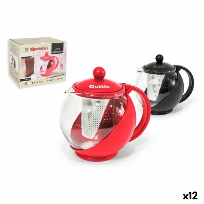 Ceainic Quttin Geam 1,25 L (12 Unități) (1250 ml)