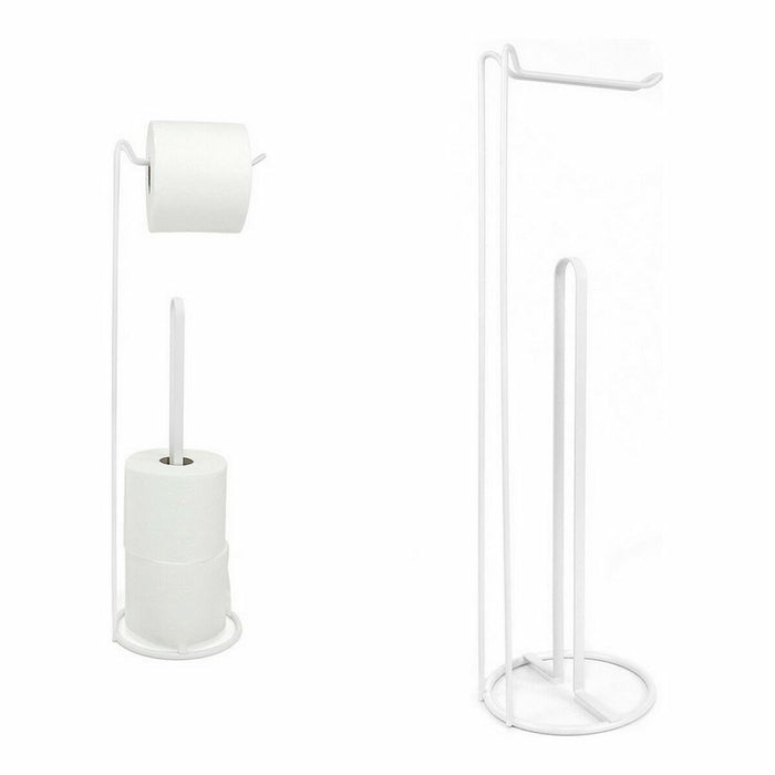 Suport pentru Role de Hârtie Igienică Confortime Alb 15 x 15 x 54 cm (12 Unități)