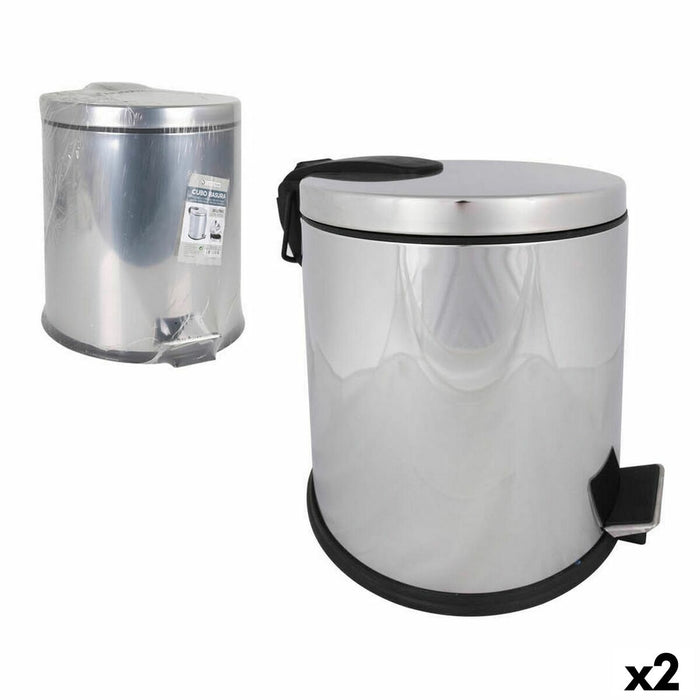 Coș de gunoi Confortime 145844 20 L Metal (2 Unități)