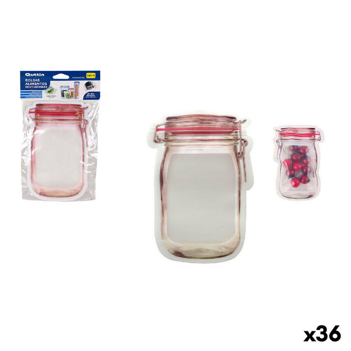 Cutie pentru Prânz Quttin 13,5 x 19,5 x 7,3 cm (36 Unități)