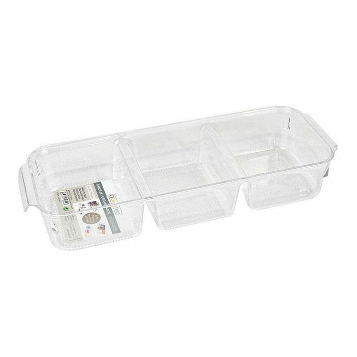 Tavă Confortime polistiren 35 x 13 x 6 cm (12 Unități) (35 x 13 x 6 cm)