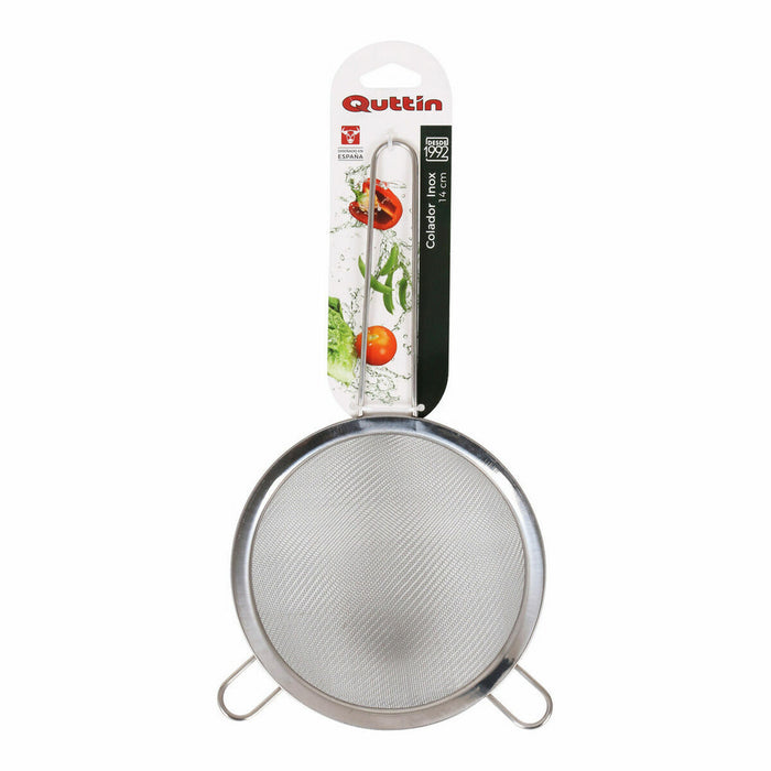 Strecurătoare din inox Quttin Oțel inoxidabil (24 Unități) (Ø 14 cm)