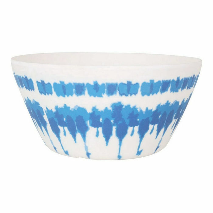 Salatieră Santa Clara Tie-Dye Albastru Alb Melamina (24 Unități)