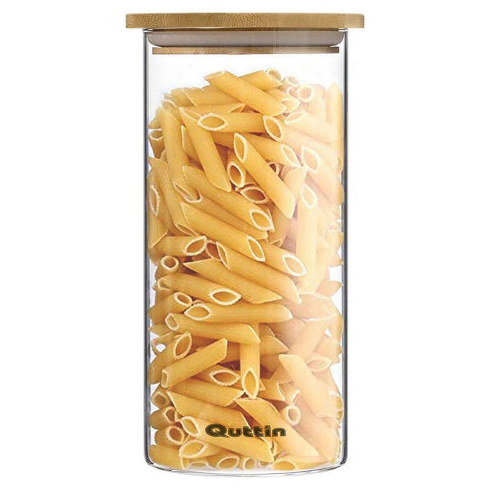 Staniu Quttin Bambus Sticlă borosilicată Stivuibil (10 x 21 cm)