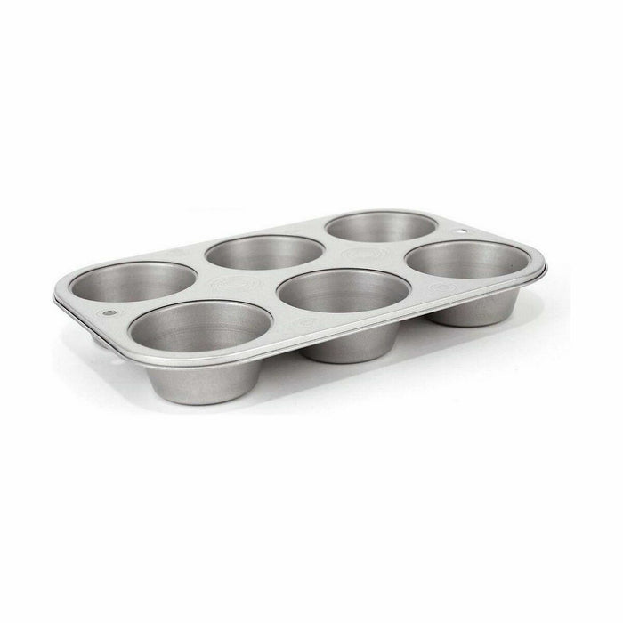 Formă pentru cremă de zahăr ars Quttin 6 Unități Oțel carbon 17 26,5 x 18 x 3 cm (30 Unități)