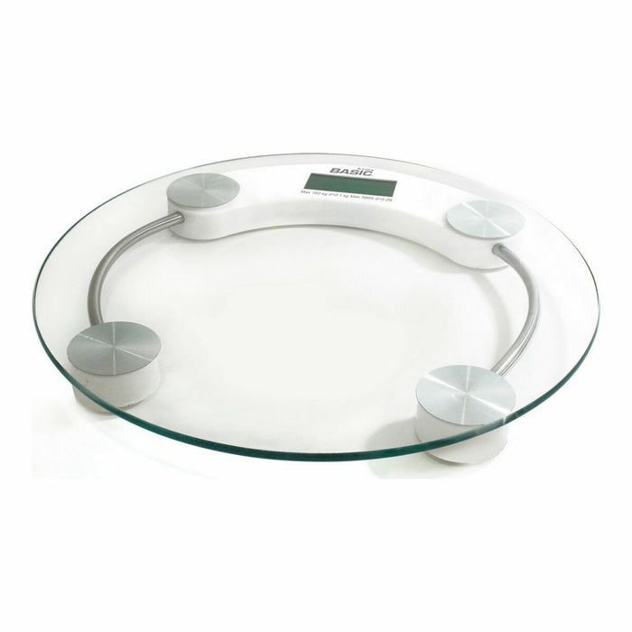 Cântar Digital de Baie Basic Home Transparent 33 x 3,5 cm (6 Unități)