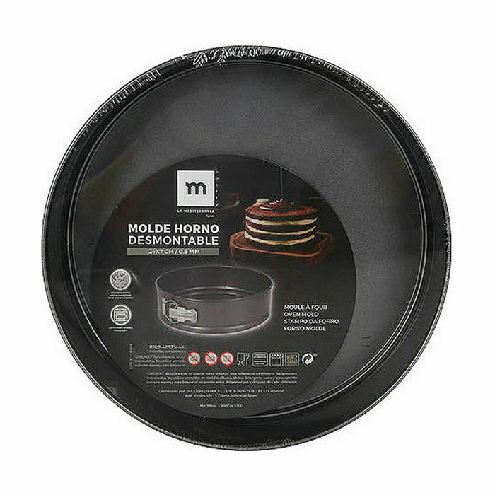 Formă de tort detașabilă La Mediterránea Ø 24 cm (12 Unități)