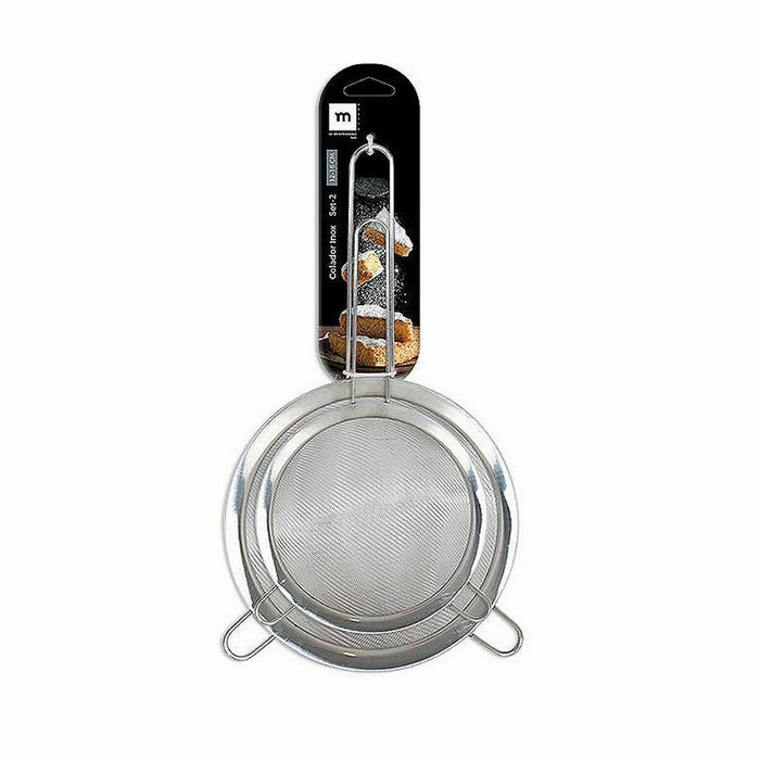 Set de agățători La Mediterránea Oțel inoxidabil 16 cm (2 Piese)
