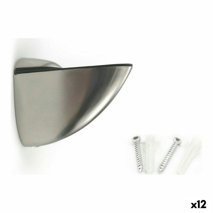 Suport Confortime 2 Unități Metal Argintiu 10 x 8,4 x 3,7 cm (12 Unități)