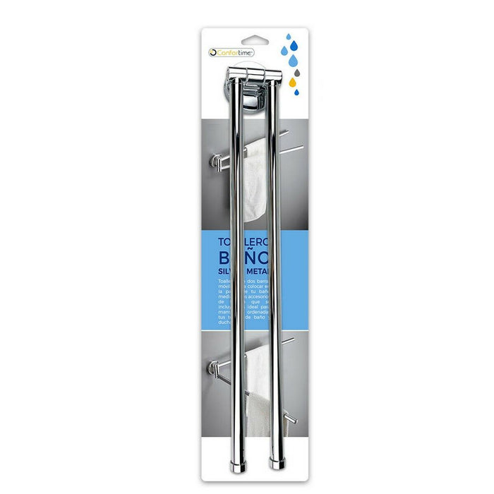 Bară pentru șervețele de bar Confortime Metal 47,5 x 6 x 4 cm (6 Unități)