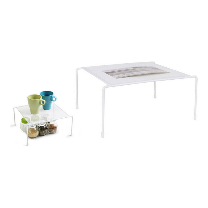 Rafturi Confortime Metal Alb Organizator 30 x 26 x 13,5 cm