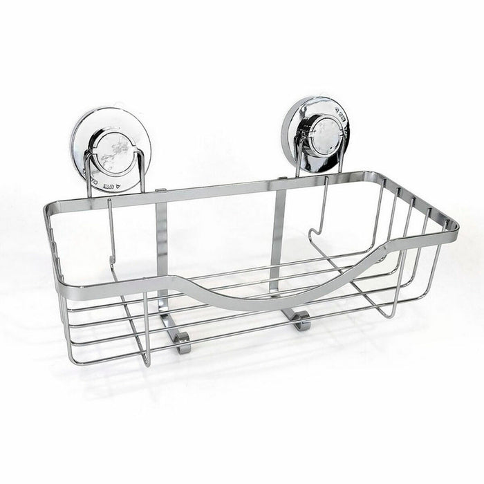 Suport Organizator pentru Baie Confortime Chromed Aluminiu Argintiu 30 x 13,5 x 15 cm (6 Unități)