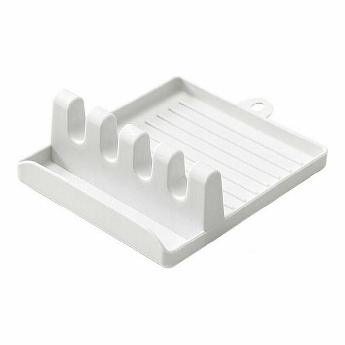 Suport pentru ustensile de bucătărie Quttin Alb 14 x 12,5 cm (48 Unități)