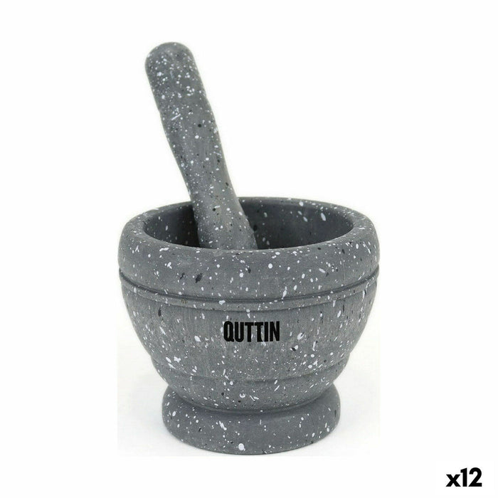 Mojar Quttin Negru Plastic 11 x 9 cm (12 Unități)