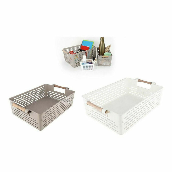 Coș Multifuncțional Confortime Lemn 32 x 22,5 x 10 cm (18 Unități)