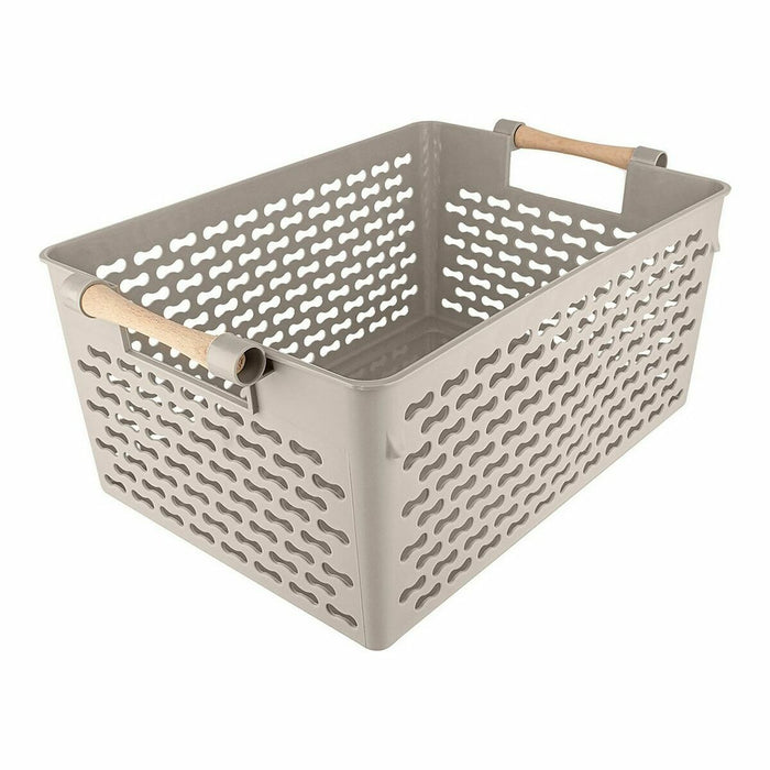 Coș Multifuncțional Confortime Lemn 37 x 23 x 15 cm (18 Unități)