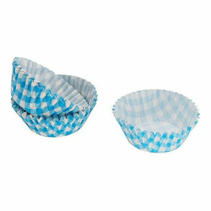 Set de vase pentru tort De unică folosință Albastru (36 Unități) (50 pcs)