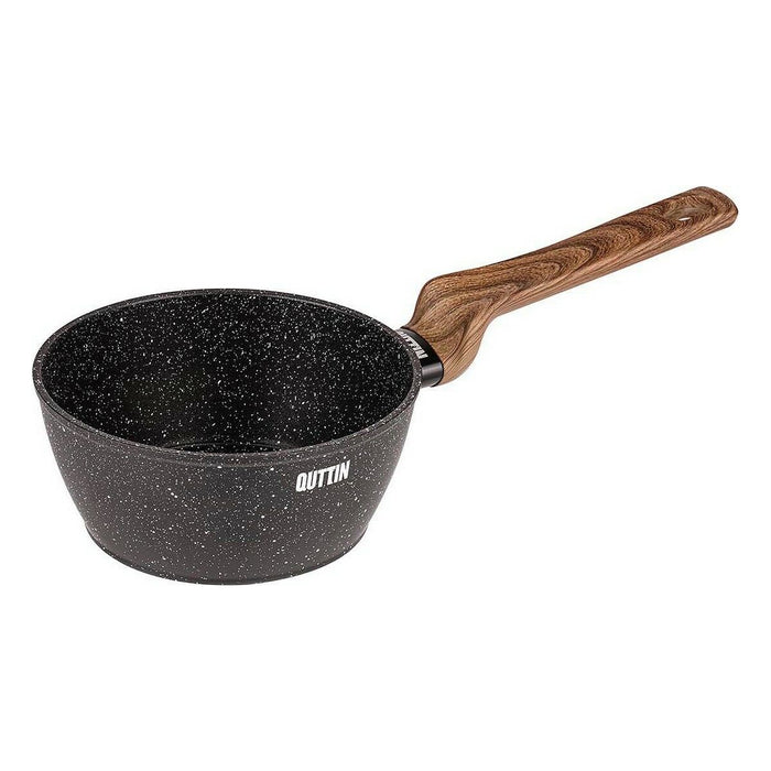 Cratiță Quttin Ecological Negru Aluminiu forjat Ø 16,6 x 34,6 cm (4 Unități)