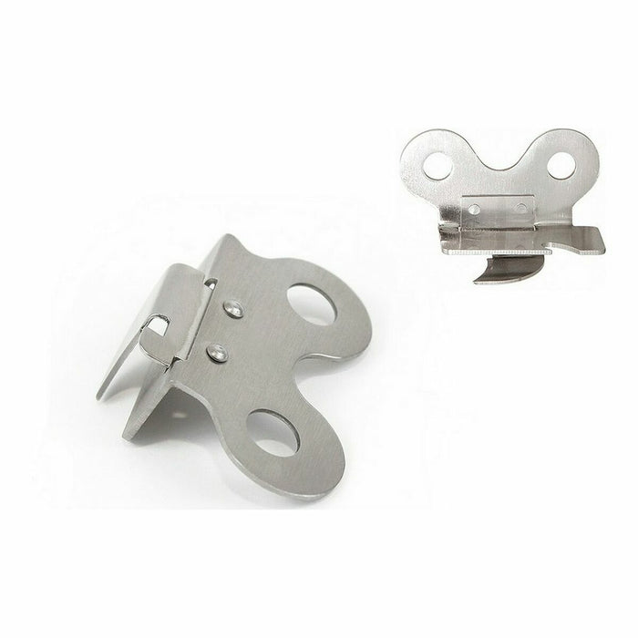 Deschizător de conserve Oțel Argintiu 7,3 x 4,6 cm 1,5 mm (12 Unități)