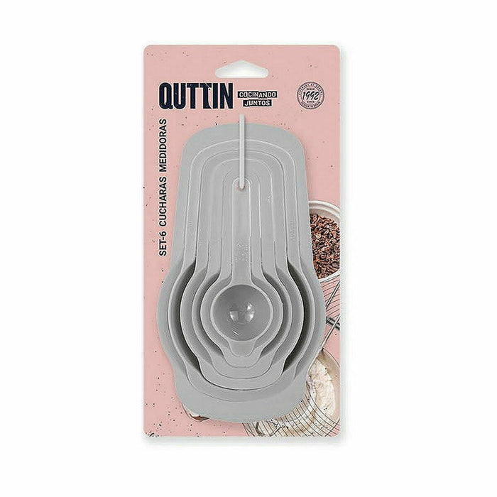 Lingură de măsurare Quttin 6 Piese Plastic (36 Unități)