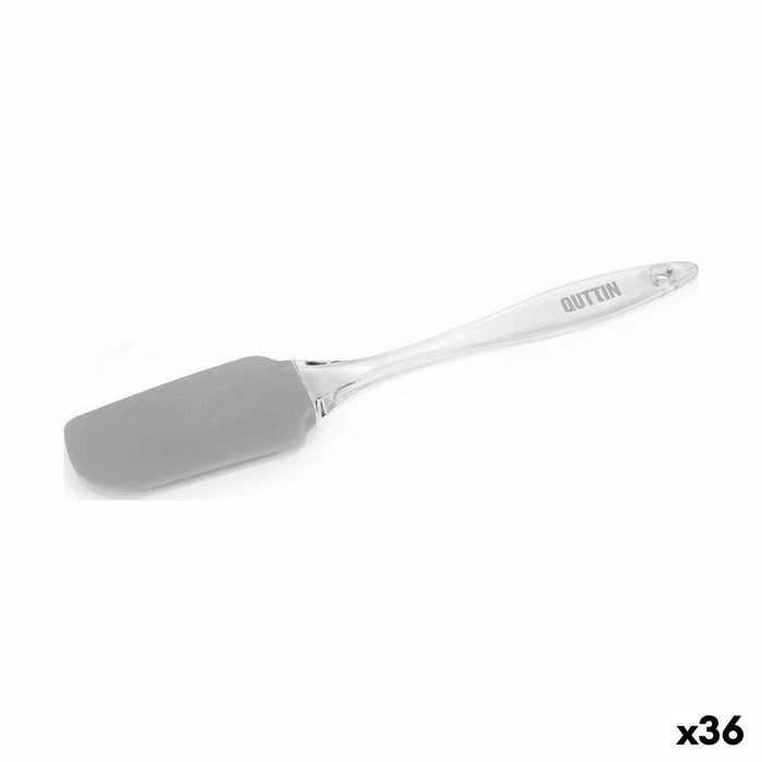 Spatulă de Silicon Quttin 23 x 5 x 0,5 cm (36 Unități)