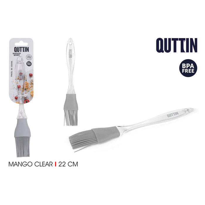 Pensulă pentru bucătărie  Quttin Clear 24 x 4 x 0,5 cm Silicon