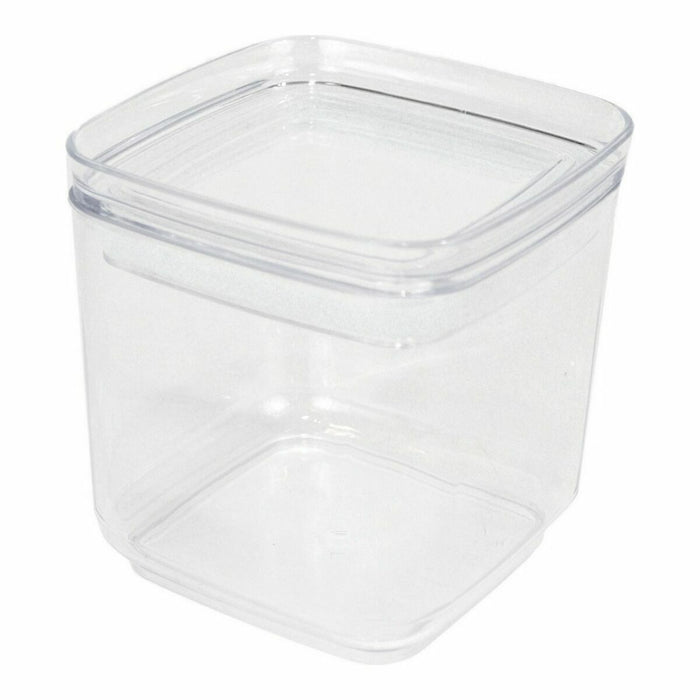 Borcan Quttin Ermetic Transparent Plastic 750 ml (24 Unități)