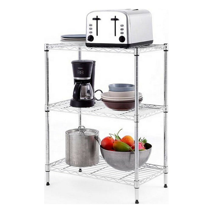 Raft Confortime 3 nivele Cromat (50 x 30 x 70 cm)