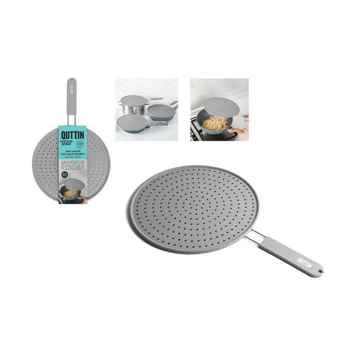 Capac pentru tigaie Quttin Capac anti-stropire 28 x 45,5 x 0,7 cm