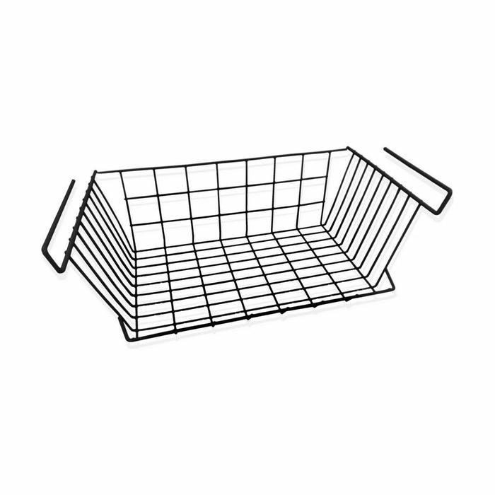 Coșuleț pentru raft de bucătărie Confortime Negru 43 x 24,4 x 18,5 cm (12 Unități)