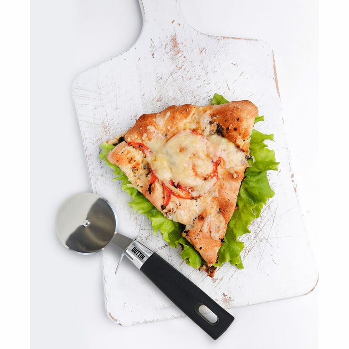 Tăietor de Pizza Quttin Foodie Oțel inoxidabil 0,6 mm 21,5 x 6,5 cm (18 Unități)