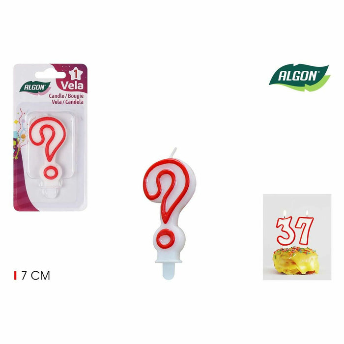 Set de Lumânări Algon Roșu (36 Unități)