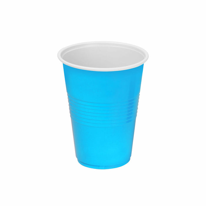 Set de pahare refolosibile Algon Albastru deschis 24 Unități 250 ml (25 Piese)