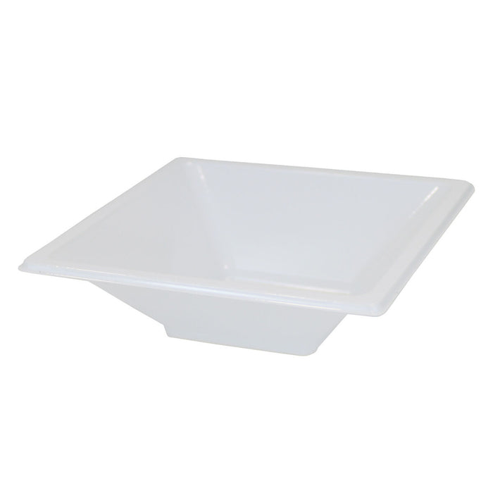Set de boluri reutilizabile Algon 250 ml Pătrat Alb Plastic 12 Unități