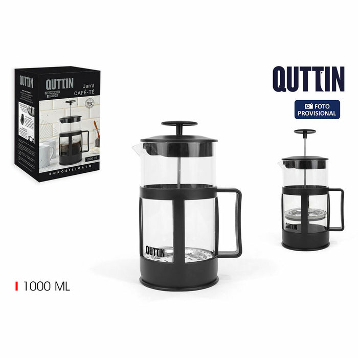 Cafetieră cu Piston Quttin 1 L