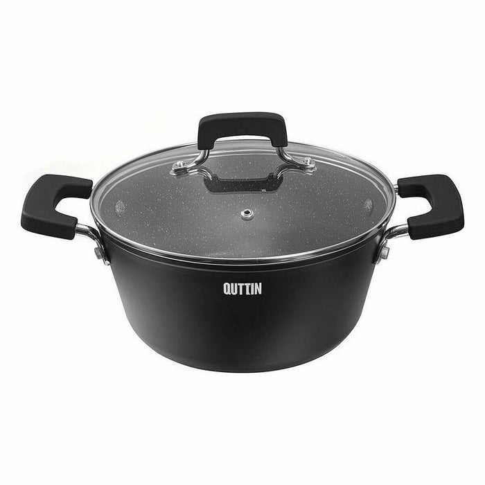 Caserolă Cu Capac de Sticlă Quttin Grand Chef 3 mm (4 Unități)