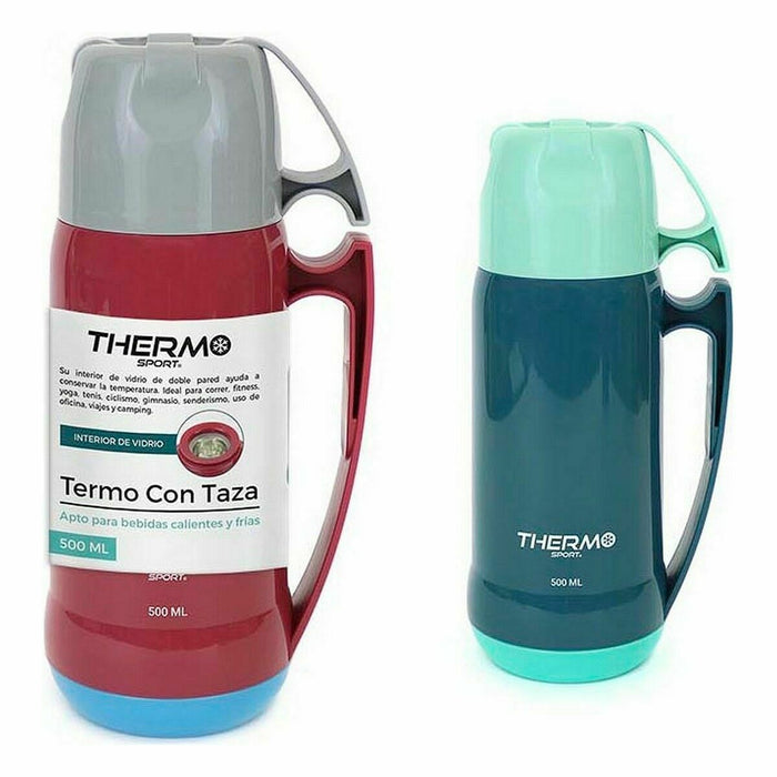 Flacon termos de călătorie ThermoSport 500 ml (12 Unități)