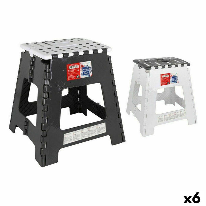 Taburete pliant Confortime Plastic 38 cm (6 Unități)