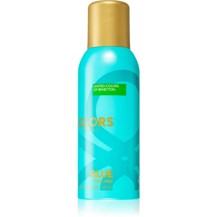 Deodorant spray Benetton Colors Blue, pentru femei, 150 ml