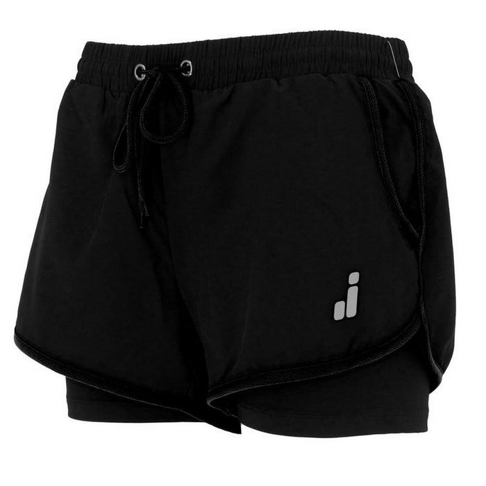 Pantaloni Scurți Sport pentru Damă Joluvi Meta Duo Negru